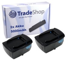 2x Li-Ion Akku 21,6V 5000mAh