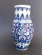 Delft Vase - Delfter Blau - Manufakturmarke AK  19. Jh.