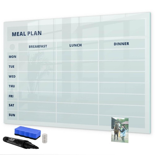 Glasboard für wochenplanung - glasboard,