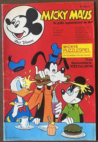 Micky maus heft 1970 - maus,