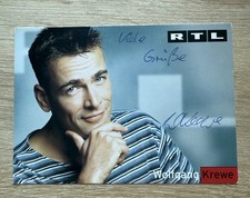 Wolfgang Krewe - Originalautogramm (RTL, Medicopter 117, Rar) 