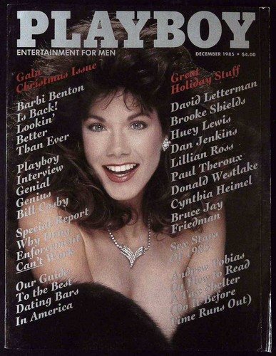 Playboy december 1985 - playboy, barbi