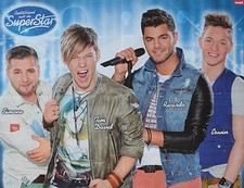 DSDS 2013 - A2 Poster (XL - 42 x 55 cm) - Erwin Kintop Tim David Weller Ricardo