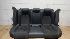 Sitze Audi A6 4G Avant S-line Sitze Hinten Rücksitzbank Teilleder schwarz