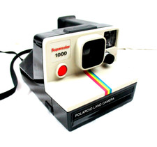 Polaroid  Land Camera Supercolor 1000 Vintage Kamera Sofortbildkamera 60er (Pl1)