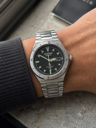 Vintage citizen quartz - citizen, 100m