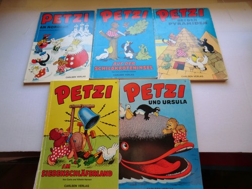 Petzi bücher comics - x,