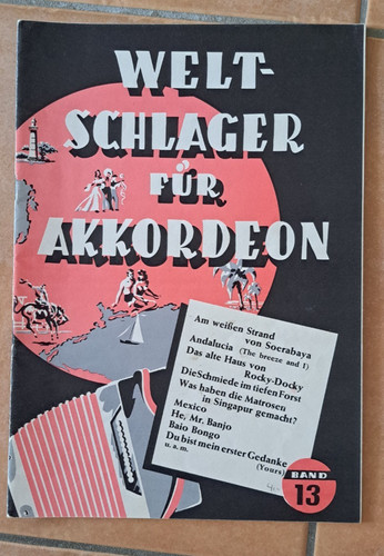 Weltschlager für akkordeon - weltschlager,