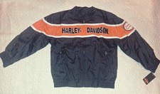 neue originale Harley Davidson Racing Jacke für Kinder Gr. S , 8-10 Jahre