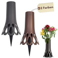 Grabvase mit Erdspieß Grab