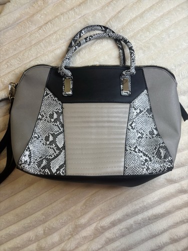 Schwarze beige tasche - schwarze/beige,
