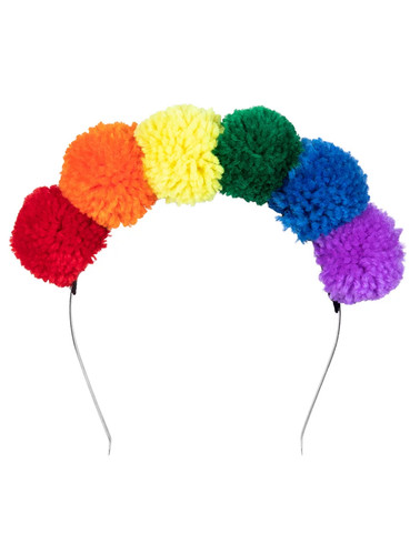 Hippie regenbogen haarreif - haarreif,
