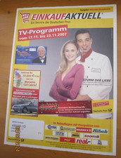 EINKAUFAKTUELL TV - 17.-23.11.2007 - Titel: "Sturm der Liebe", ARD-Telenovela