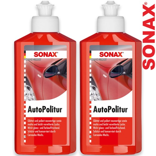 Sonax autopolitur fahrzeug - 2x,