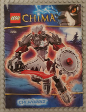 Lego Chima 70204 Chi Worriz - Vollständig / gebraucht + Bauanleitung