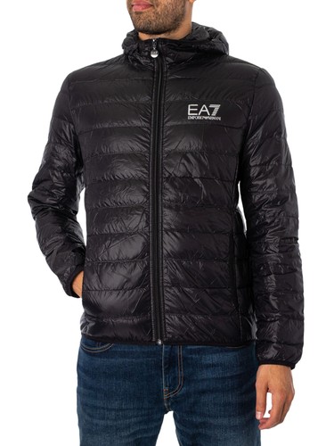 Ea7 daunenjacke schwarz xxl - ea7,