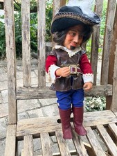 Wicküler Bier Musketier Puppe Werbung selten, Sprechpuppe ca.1970