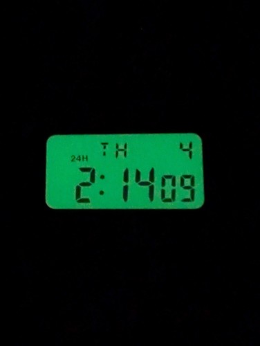 Casio 91w mod forest - casio, f-91w