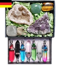 Heilsteine chakra set amethyst - heilsteine,