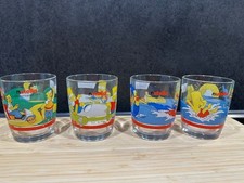 Nutella Simpsons Glas 2002 Limitiert RAR 4 Stück wie Neu Sammler