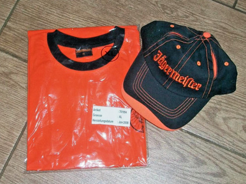 Jägermeister shirt kappe - jÄgermeister, t-shirt+kappe