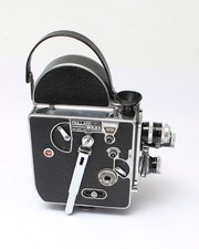 BOLEX H-8T 8mm Filmkamera mit 3 Objektiven 1958-1963. Nr.970