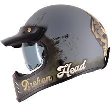 Broken Head Retro Helm Rusty