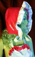 Lackhaube Lackmütze