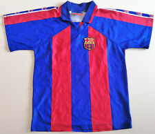 F.C. Barcelona Triko und Hose von Figo Jungen Größe 14 / XS 90 er jahre