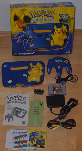 Nintendo pokemon pikachu - nintendo, 64,