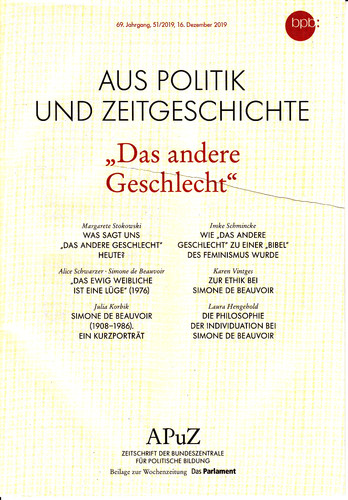 Das andere geschlecht - andere,