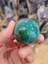 Chrysokoll Kugel 57mm, 264