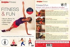 Brigitte Fitness & Fun DVD Bauch Beine Po Yoga Pilates Workout Deutsch