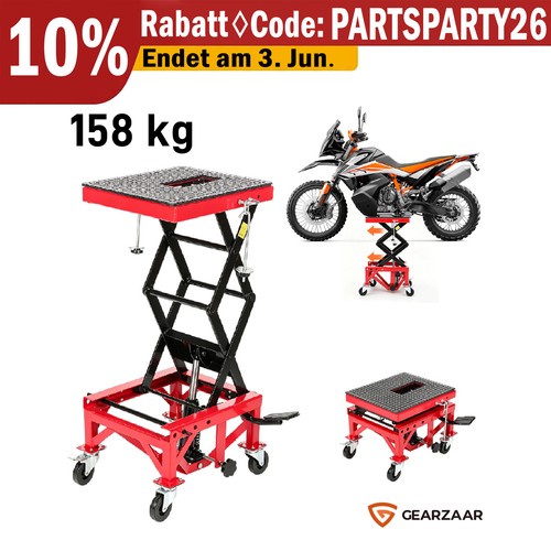 Motorradhebebühne