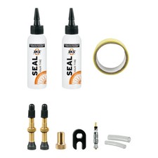 SKS Tubeless Kit Schlauchlose Reifen Dichtmilch Ventile Felgenband 25mm Gravel