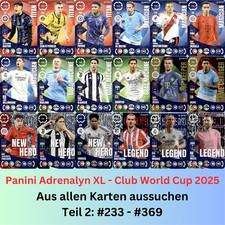 Panini Adrenalyn XL - FIFA Club World Cup ⚽️ WM 2025 - Einzelkarten #233 - 369 ⚽
