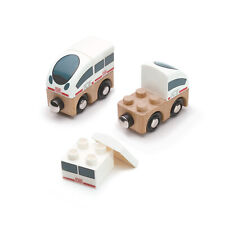 Mein Kreativ Zug - ICE oder REGIO zum selber bauen für die Holzeisenbahn.