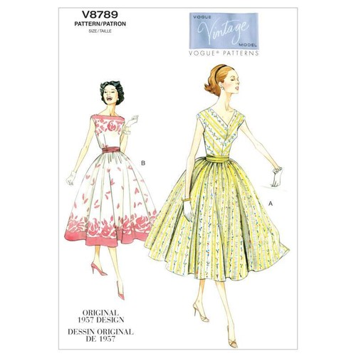 Schnittmuster vogue 8789 - schnittmuster,
