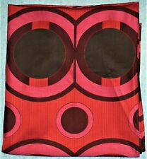 Vintage Space Age 70er Jahre Vorhang 70´s Stoff Gardine fabric (ABP)