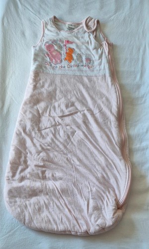 Schlafsack rosa tiere 90cm - rosa,