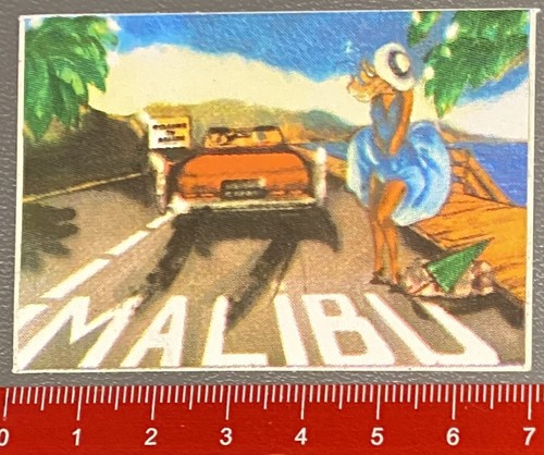 Malibu aufkleber ministicker - malibu,
