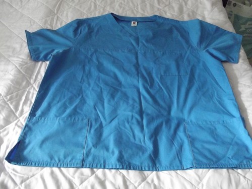 Kasack damen pflegekittel blau - damen,