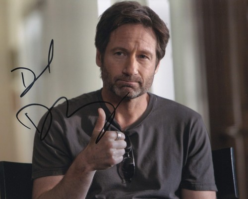 David duchovny signed - david,