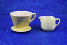 Melitta Minden Kaffeefilter 101 Gelb 3 Loch 0 Steg Incl Milchkännchen 1-17