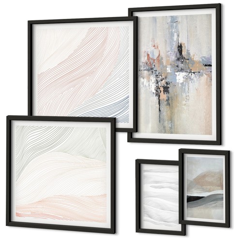 Wohnzimmer bilder set - bilder,