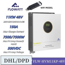 Flowatt Solar Wechselrichter On-grid 2 Mppt 150a 230vac 6kw 11kw 48v WIFI