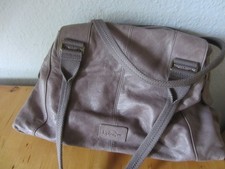 Kipling Damen Leder Tasche Tragetasche Shopper mauve ?