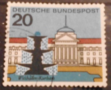 Bund Mi.-Nr. 420 Schantl F49 TA (018) gestempelt  20 Pfg  Hauptstädte der BRD