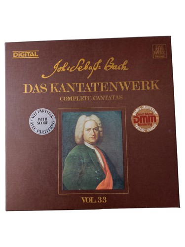 Bach kantatenwerk vol cd - bach,