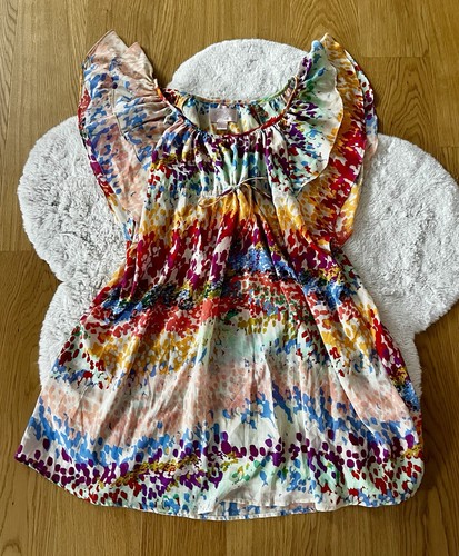 Kleid schmetterling bunt - schmetterling,